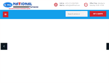 Tablet Screenshot of nationalfurnaces.com